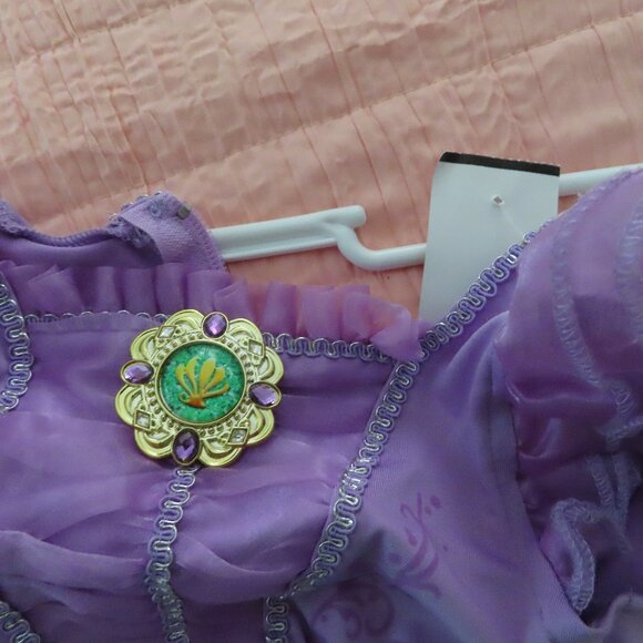 Disney Princess Little Mermaid Costume Dress in Purple and Green SZ 2T Dress UP - Picture 2 of 7